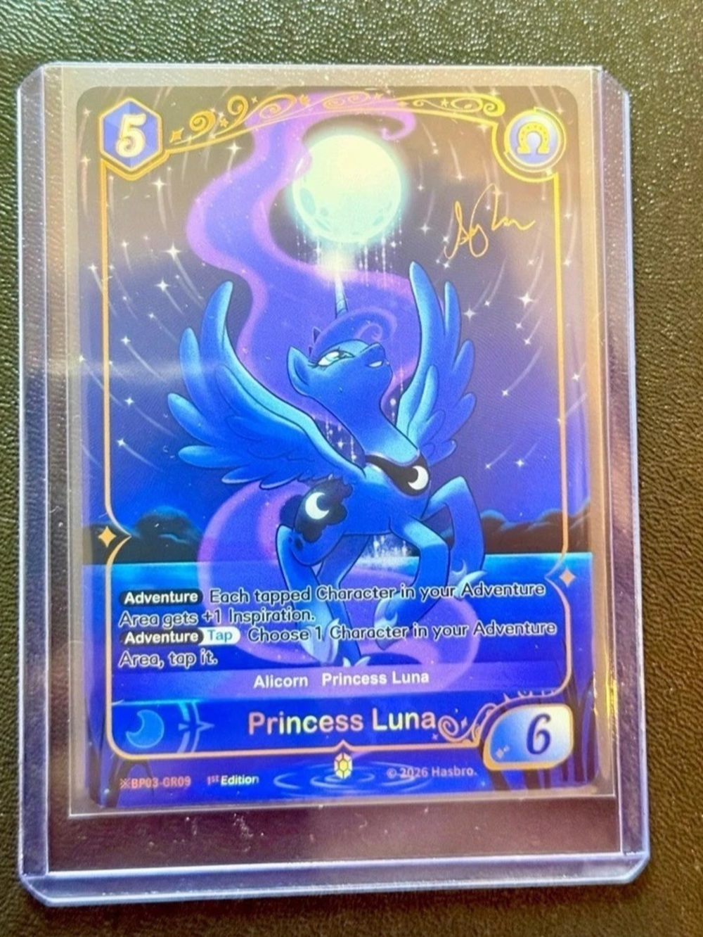 My Little Pony Princess Luna Card Game Trading Card
